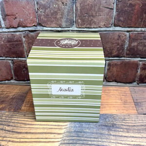 New Scentsy Acadia Mid-Size Wax Warmer Dish Retired NIB Green Stone‎ Look BOHO